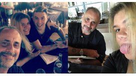 La primera foto de Morena Rial junto a Jorge y su novio La primera foto de Morena Rial junto a Jorge y su novio