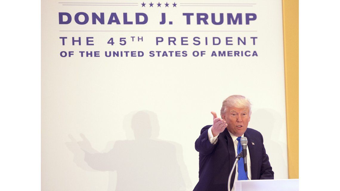 Donald Trump le habla a los republicanos horas antes de asumir Donald Trump le habla a los republicanos horas antes de asumir