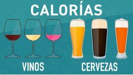 ¿Cuántas calorías tienen el vino y la cerveza? ¿Cuántas calorías tienen el vino y la cerveza?