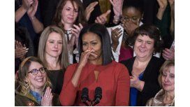 Michelle Obama se mostró al natural Michelle Obama se mostró al natural