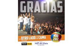 Gracias decía la foto que publicó la cuenta de la obra de teatro que encabeza Nicolás Vázquez Gracias decía la foto que publicó la cuenta de la obra de teatro que encabeza Nicolás Vázquez