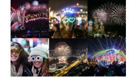 Festejo de fin de año en el mundo Festejo de fin de año en el mundo