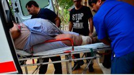 Jorge pesa casi 300 kilos y tuvo que ser internado en San Juan Jorge pesa casi 300 kilos y tuvo que ser internado en San Juan
