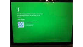 La Pantalla Azul de la Muerte pasará a ser verde La Pantalla Azul de la Muerte pasará a ser verde