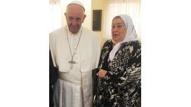 Hebe de Bonafini y el papa Francisco Hebe de Bonafini y el papa Francisco