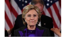 Hillary Clinton tras la derrota con Donald Trump Hillary Clinton tras la derrota con Donald Trump