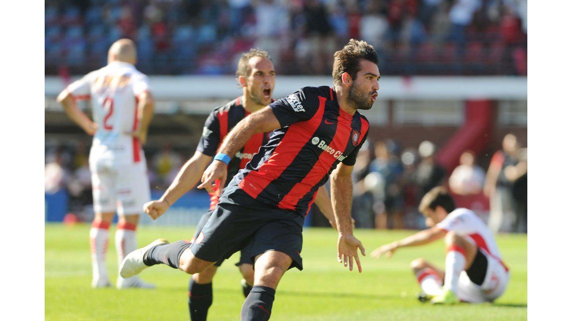El delantero puso los dos goles para el empate del Ciclón El delantero puso los dos goles para el empate del Ciclón