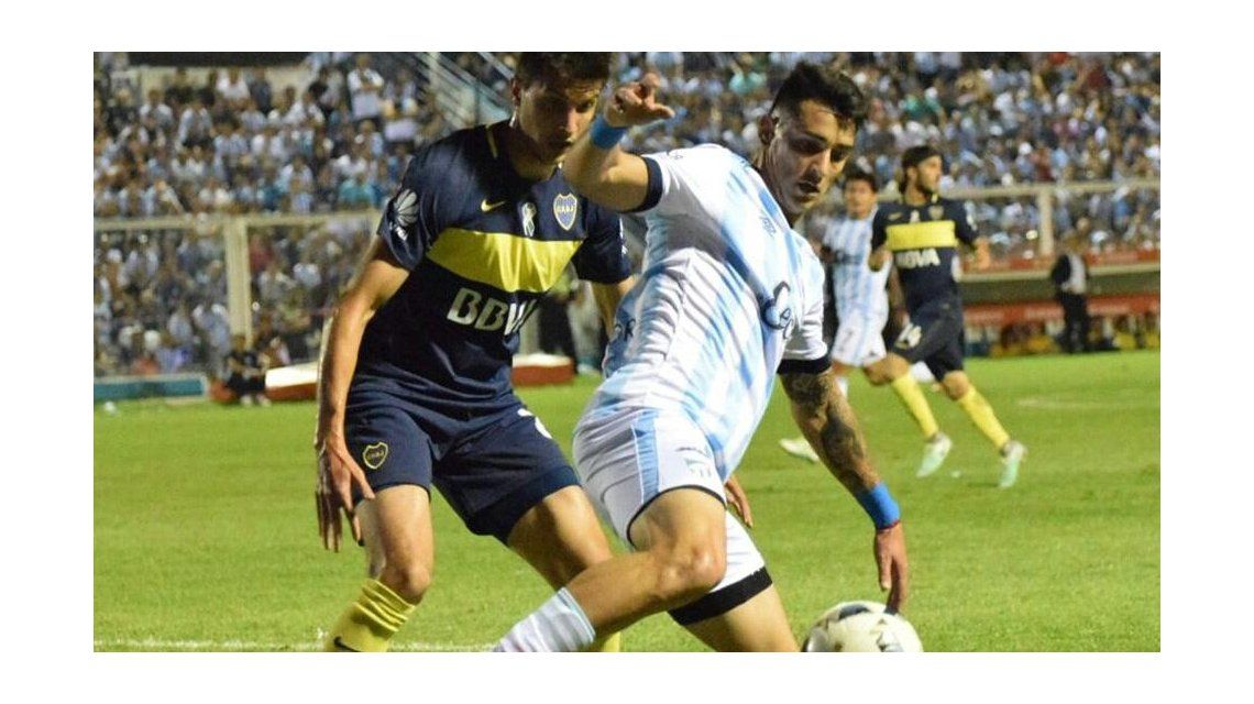 Zampedri anotó el primer gol para los tucumanos Zampedri anotó el primer gol para los tucumanos