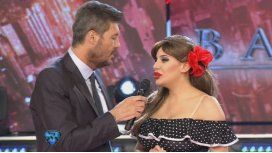 Charlotte Caniggia y Marcelo Tinelli en ShowMatch Charlotte Caniggia y Marcelo Tinelli en ShowMatch