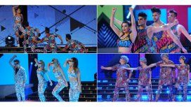 Cuatro parejas fueron al duelo en la danza de precisión. Cuatro parejas fueron al duelo en la danza de precisión.