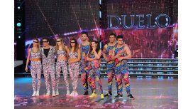 Duelo telefónico de la danza de precisión: Charlotte Caniggia vs Osvaldo Laport. Duelo telefónico de la danza de precisión: Charlotte Caniggia vs Osvaldo Laport.