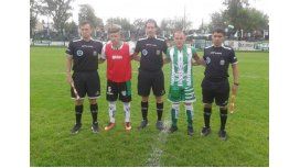 El inusual sorteo con los capitanes de cada equipo El inusual sorteo con los capitanes de cada equipo