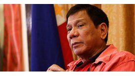 El presidente de Filipinas, Rodrigo Duterte El presidente de Filipinas, Rodrigo Duterte