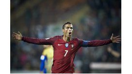 Cristiano Ronaldo hizo 4 goles ante Andorra por Eliminatorias Cristiano Ronaldo hizo 4 goles ante Andorra por Eliminatorias