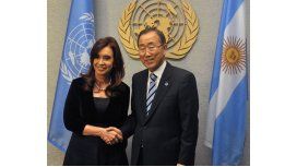 Cristina acusó a Macri ante la ONU por capitular frente a los fondos buitres Cristina acusó a Macri ante la ONU por capitular frente a los fondos buitres