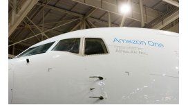 Amazon presenta el primer avión de su flota Prime Air Amazon presenta el primer avión de su flota Prime Air