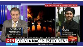 La emotiva charla entre el chef argentino y su madre tras el terror La emotiva charla entre el chef argentino y su madre tras el terror