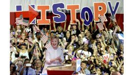 Primarias: Hillary Clinton se proclamó como ganadora y cargó duro contra Trump Primarias: Hillary Clinton se proclamó como ganadora y cargó duro contra Trump