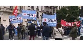 Arrancó la marcha de la CTA: ¿qué calles están cortadas? Arrancó la marcha de la CTA: ¿qué calles están cortadas?