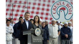 Cresta Roja: Macri la calificó de símbolo de la recuperación pero el conflicto sigue Cresta Roja: Macri la calificó de símbolo de la recuperación pero el conflicto sigue