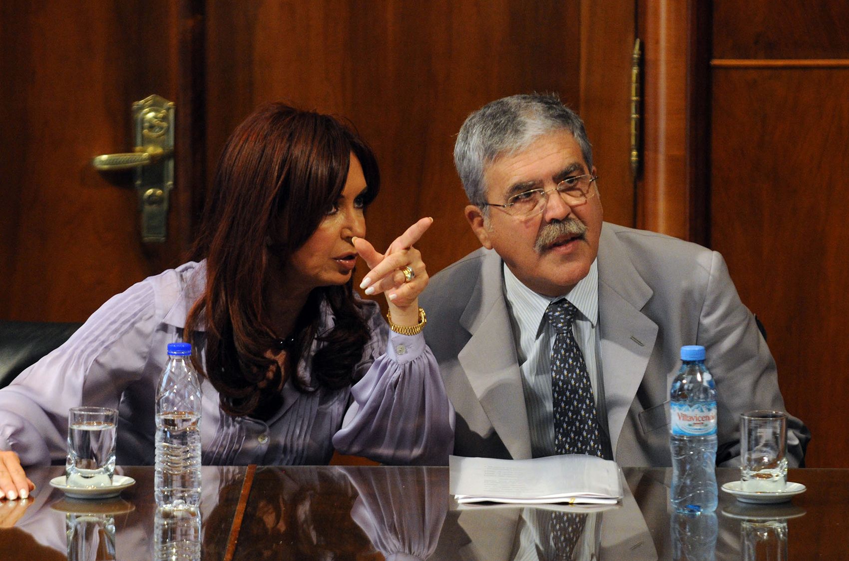 Cristina Kirchner y Julio de Vido