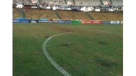 Así está el césped del estadio de Córdoba a días del partido de la Selección Así está el césped del estadio de Córdoba a días del partido de la Selección