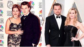 El antes y el después de Leonardo Di Caprio y Kate Winslet El antes y el después de Leonardo Di Caprio y Kate Winslet