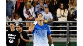 Del Potro sigue en buen nivel y consiguió un nuevo triunfo en Delray Beach Del Potro sigue en buen nivel y consiguió un nuevo triunfo en Delray Beach