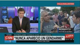 Un patrullero atropelló y mató a una anciana en Villa Ballester Un patrullero atropelló y mató a una anciana en Villa Ballester