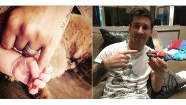 Messi festejó los cinco meses de Mateo e ironizó con la compra de la Ferrari Messi festejó los cinco meses de Mateo e ironizó con la compra de la Ferrari