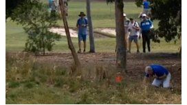 VIDEO: Estaba de espectador en un partido de golf y le rompieron la nariz VIDEO: Estaba de espectador en un partido de golf y le rompieron la nariz