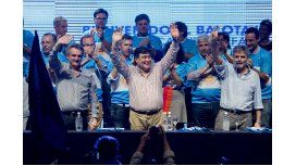 Bajo la consigna Scioli Presidente Zannini Bajo la consigna Scioli Presidente Zannini