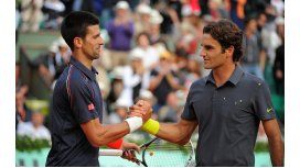 Federer y Djokovic Federer y Djokovic