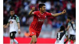 Un agónico gol de Cebolla Rodríguez le dio tres puntos a Independiente Un agónico gol de Cebolla Rodríguez le dio tres puntos a Independiente
