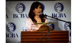 Cristina criticó a los países en desarrollo por instar a tomar deuda en dólar Cristina criticó a los países en desarrollo por instar a tomar deuda en dólar