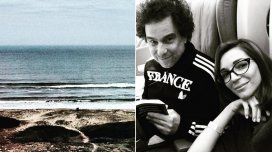 Enamorados: Breque y Calamaro combinan trabajo y descanso Enamorados: Breque y Calamaro combinan trabajo y descanso