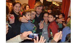 Máximo Kirchner recorrió El Chaltén y se reunió con vecinos Máximo Kirchner recorrió El Chaltén y se reunió con vecinos