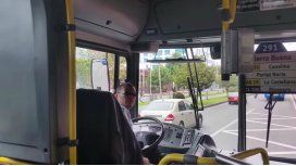Aplaudieron a un colectivero por un buen gesto Aplaudieron a un colectivero por un buen gesto