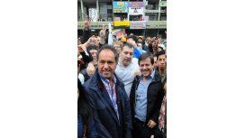 Scioli evitó la confrontación: Yo convoco a la gente a un voto a favor Scioli evitó la confrontación: Yo convoco a la gente a un voto a favor