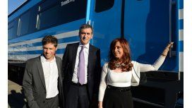 Randazzo y Kicillof recibirán el primer tren de cargas proveniente de Mendoza Randazzo y Kicillof recibirán el primer tren de cargas proveniente de Mendoza