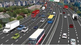 Reducirán la velocidad máxima en la 25 de Mayo por las obras del Metrobus Reducirán la velocidad máxima en la 25 de Mayo por las obras del Metrobus