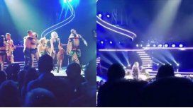 Britney Spears insultó a un fan que la llamó gorda durante un show Britney Spears insultó a un fan que la llamó gorda durante un show