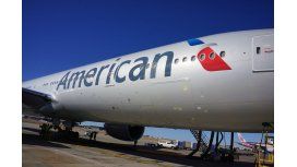 El hecho ocurrió en un vuelo de American Airlines El hecho ocurrió en un vuelo de American Airlines