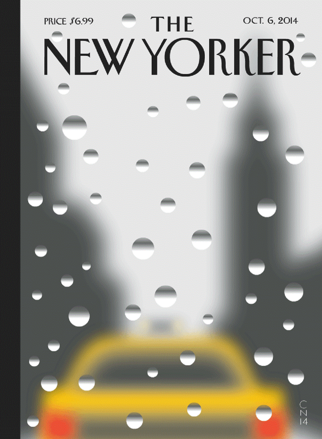 El futuro ya llegó: mirá la imagen animada que pondrá The New Yorker en su portada