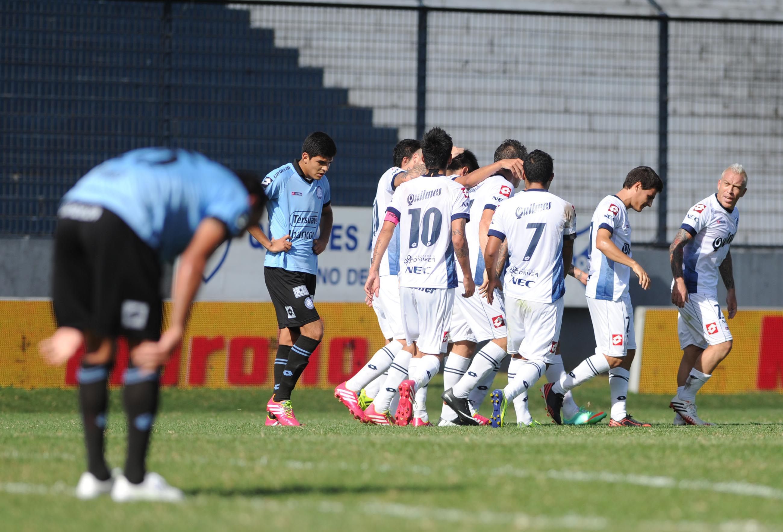 Quilmes le ganó a Belgrano como local y toma algo de aire ...