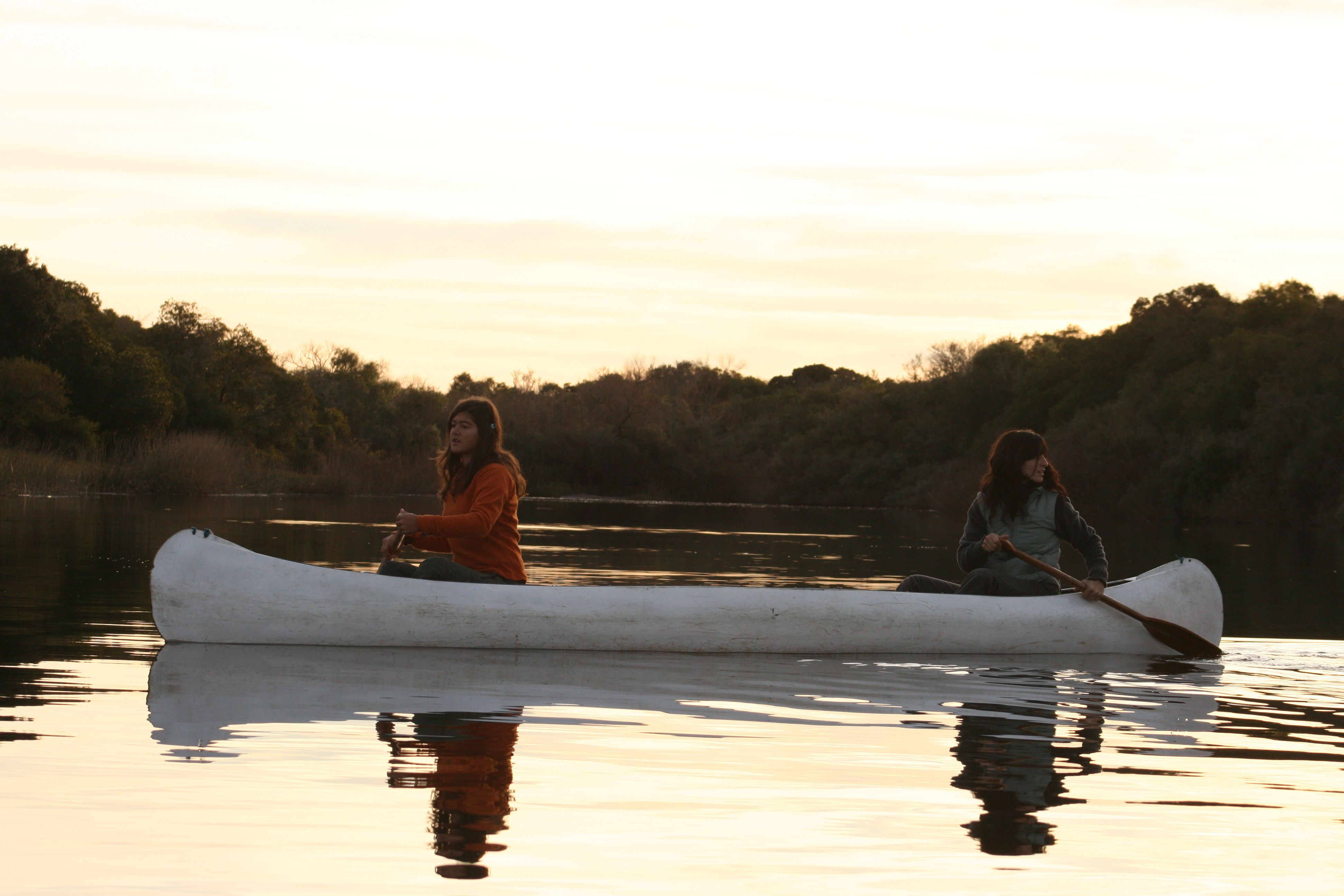 Un paseo en canoa por El Palmar<br>