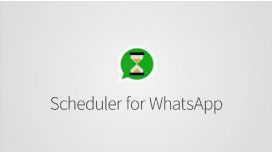 Scheduler, la app que permite programar mensajes en WhatsApp Scheduler, la app que permite programar mensajes en WhatsApp