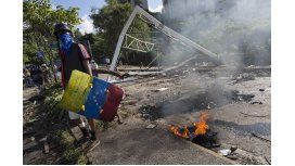 Así quedó uno de los escenarios de protesta Así quedó uno de los escenarios de protesta