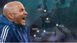 Jorge Sampaoli encabeza su segunda ronda de encuentros con jugadores Jorge Sampaoli encabeza su segunda ronda de encuentros con jugadores