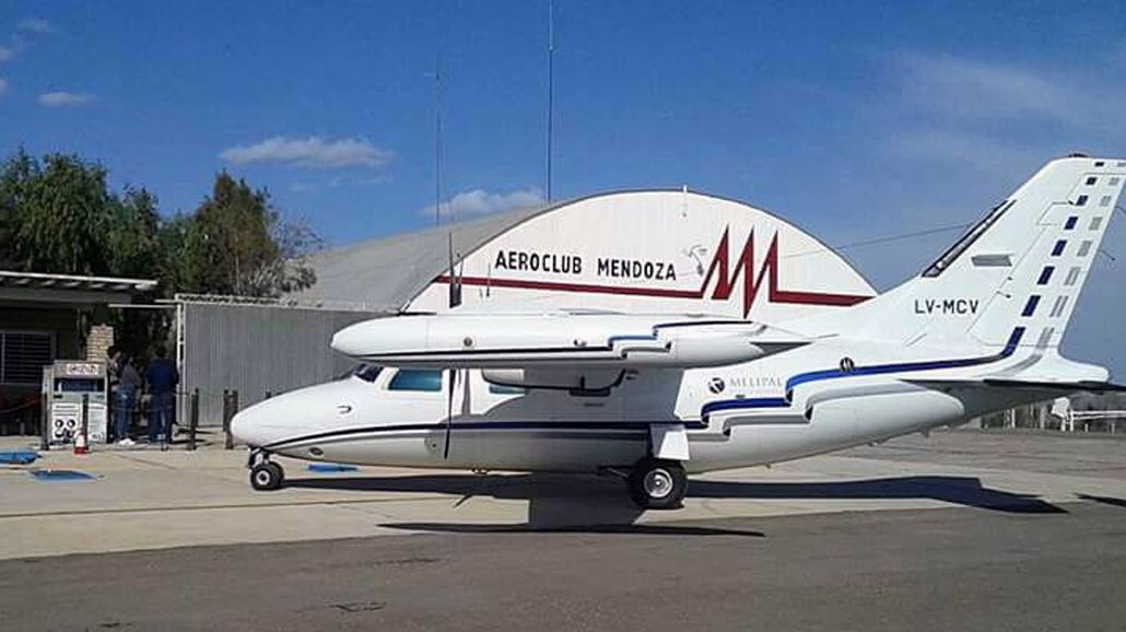 La avioneta desaparecida estuvo un día antes en el aeroclub de Mendoza